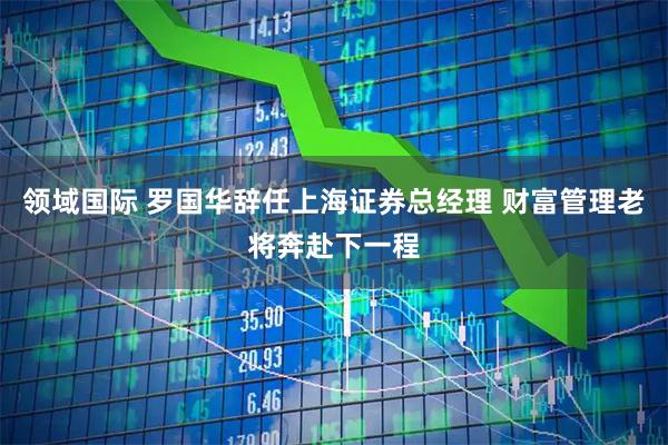 领域国际 罗国华辞任上海证券总经理 财富管理老将奔赴下一程