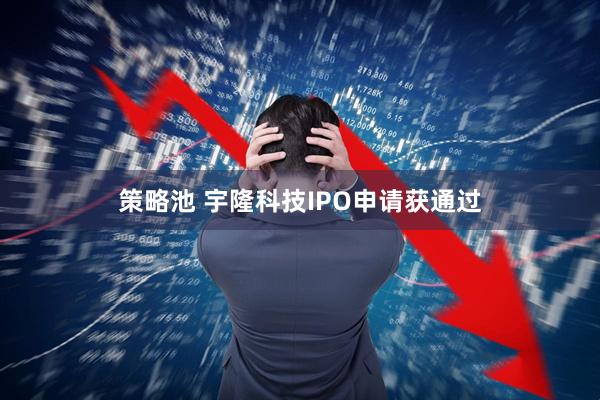 策略池 宇隆科技IPO申请获通过